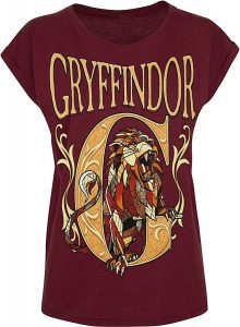 Camiseta De Gryffindor Con León