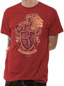 Camiseta De Gryffindor Escudo De León