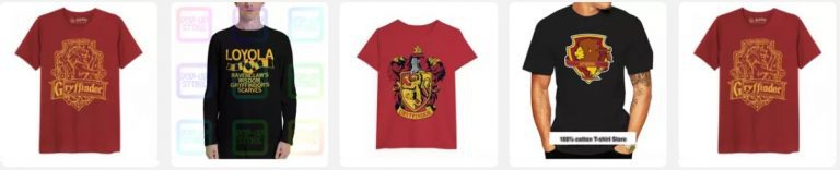 Camisetas De Gryffindor De Harry Potter En Aliexpress