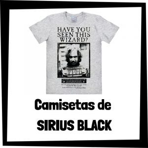 Camisetas de Sirius Black - Colección de camisetas de Harry Potter baratas