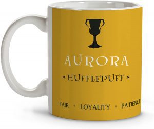 Taza Hufflepuff Personalizada De Harry Potter