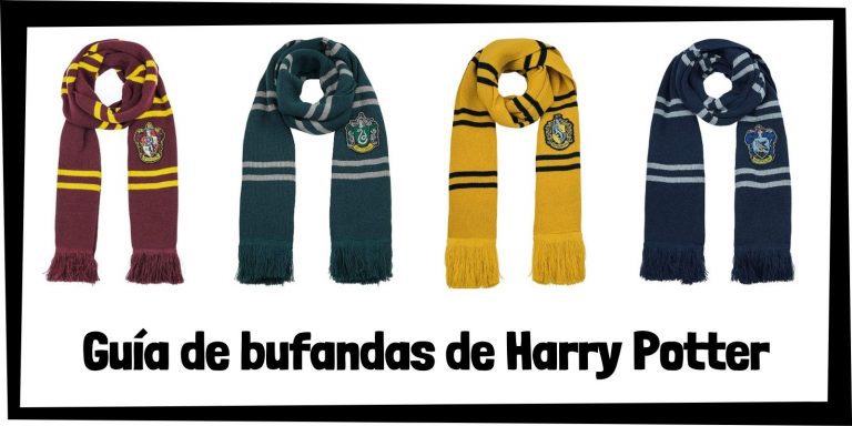 Guía de bufandas de Harry Potter en la lista de productos