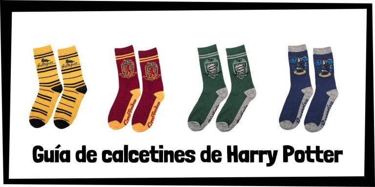 Guía de calcetines de Harry Potter en la lista de productos