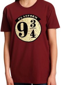 Camiseta De Andén 9 Y 3 4 De Hogwarts Express