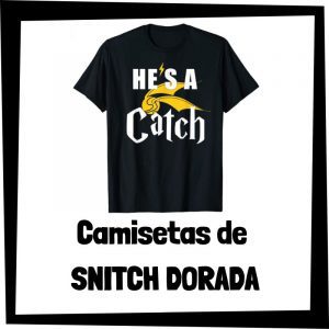Camisetas de Snitch dorada - Colección de camisetas de Harry Potter baratas