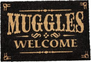 Felpudo De Muggles Welcome