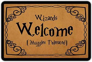 Felpudo De Wizards Welcome