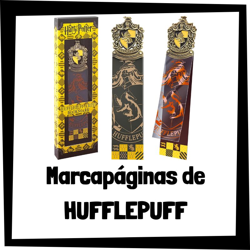 Marcapáginas Hufflepuff - Colección Harry Potter