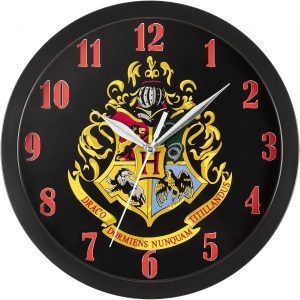 Reloj De Pared Del Escudo De Hogwarts