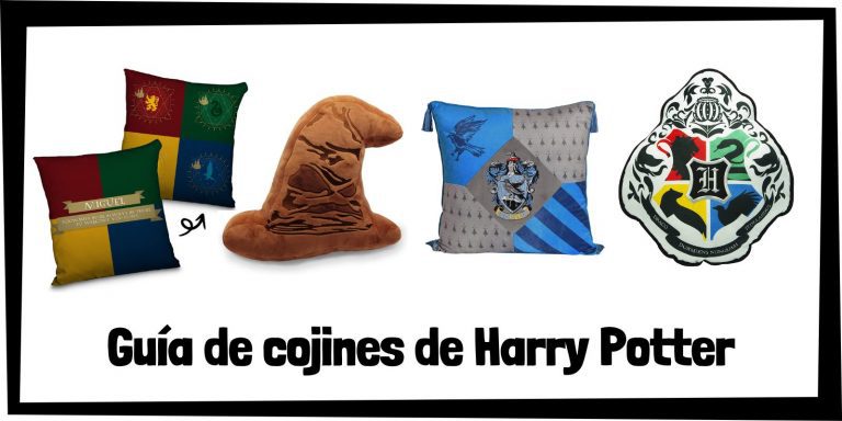Guía de cojines de Harry Potter en la lista de productos