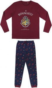 Pijama De Escudo De Hogwarts De Invierno