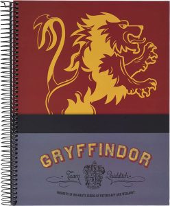 Cuaderno Clásico De Gryffindor