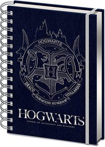 Cuaderno De Escudo De Hogwarts Zul