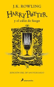 Libro De Harry Potter Y El Cáliz De Fuego Edición Hufflepuff
