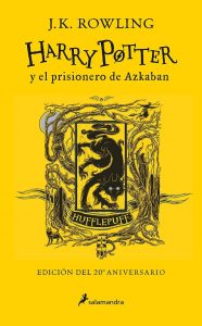 Libro De Harry Potter Y El Prisionero De Azkaban Edición Hufflepuff