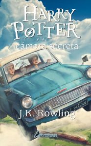Libro De Harry Potter Y La Cámara Secreta Edición De Libro De Tapa Blanda