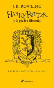 Libro De Harry Potter Y La Piedra Filosofal Edición Hufflepuff
