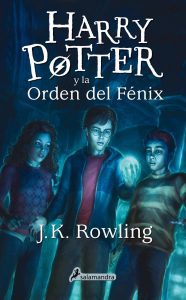 Libro De Harry Potter Y La Orden Del Fénix Edición De Libro De Tapa Blanda