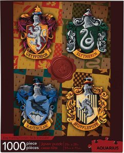 Puzzle De Escudos De Hogwarts De 1000 Piezas