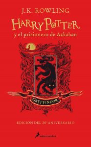 Libro De Harry Potter Y El Prisionero De Azkaban Edición Gryffindor 20 Aniversario