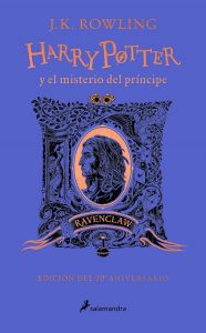 Libro De Harry Potter Y El Misterio Del Príncipe Edición Ravenclaw 20 Aniversario