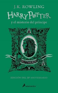 Libro De Harry Potter Y El Misterio Del Príncipe Edición Slytherin 20 Aniversario