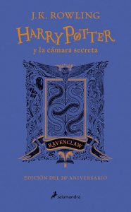 Libro De Harry Potter Y La Cámara Secreta Edición Ravenclaw 20 Aniversario