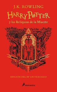 Libro De Harry Potter Y Las Reliquias De La Muerte Edición Gryffindor 20 Aniversario