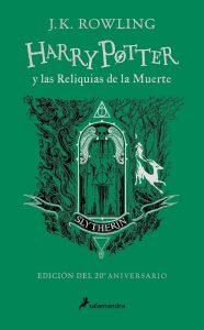 Libro De Harry Potter Y Las Reliquias De La Muerte Edición Slytherin 20 Aniversario